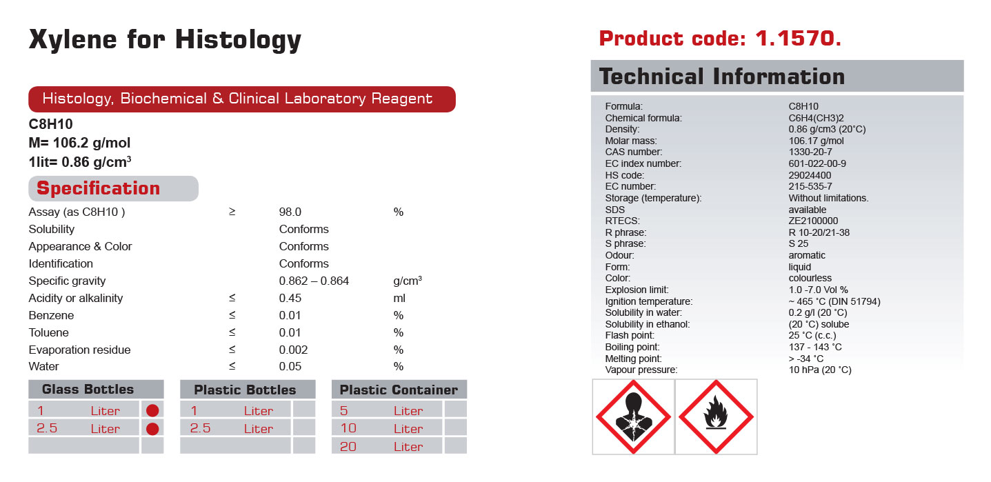 زایلین گرید HPLC نوترون (کدN)